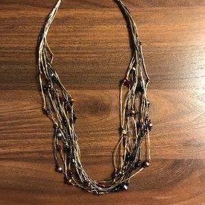 18” multi colored necklace